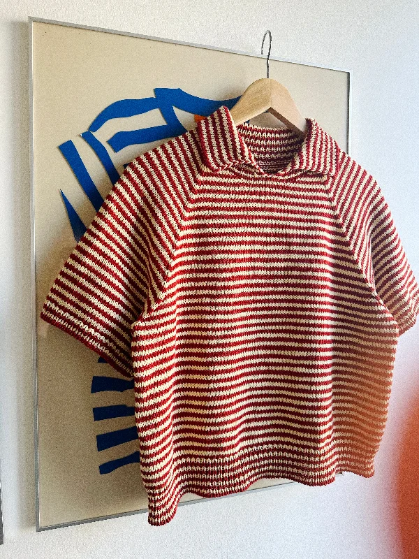 Stripe Overload Polo Tee