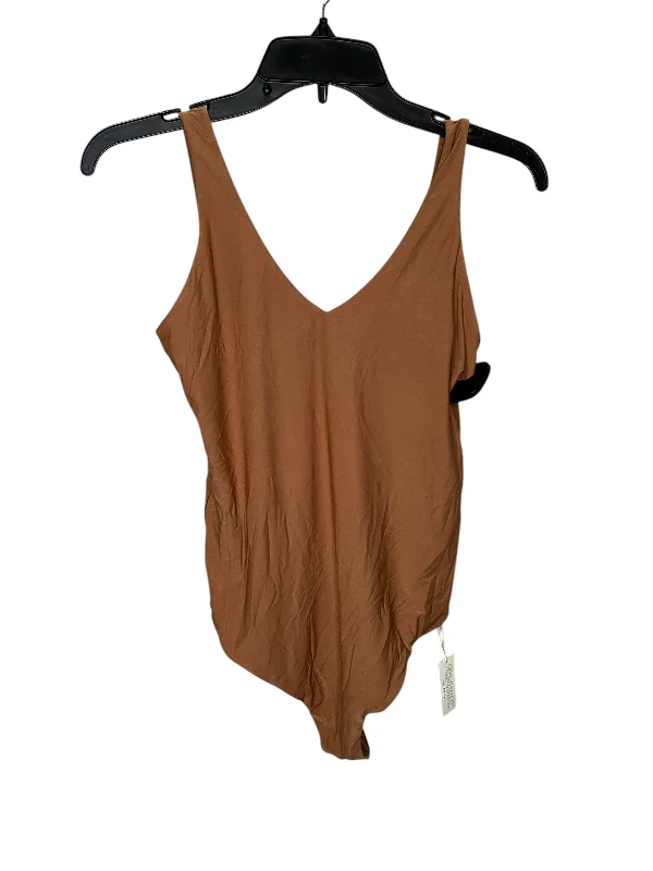 Bodysuit By Aerie In Brown, Size: L