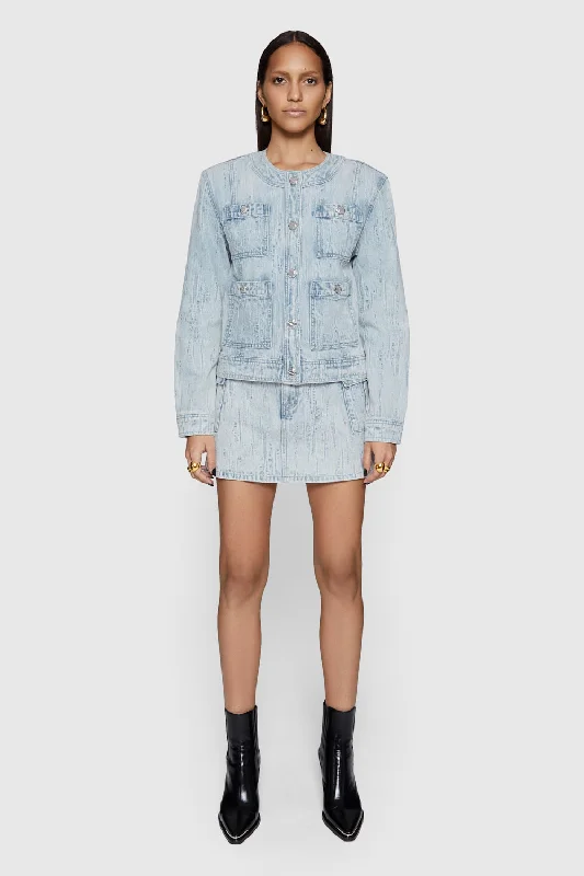 Jodie Denim Mini Skirt