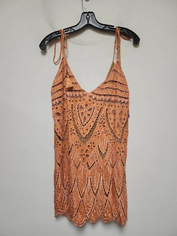 Dress Casual Short By Free People In Orange, Size: S