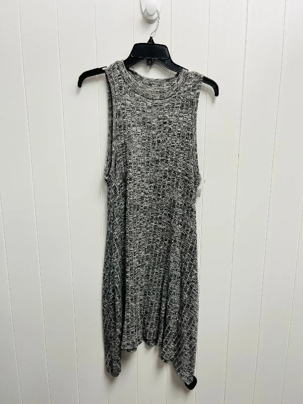 Dress Casual Short By Maeve In Grey, Size: M