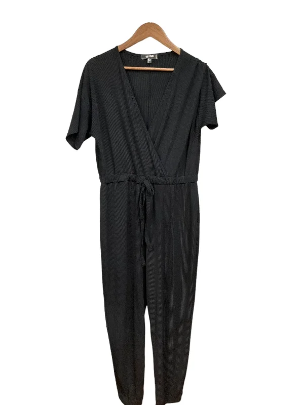 Jumpsuit By Missguided In Black, Size: 2x