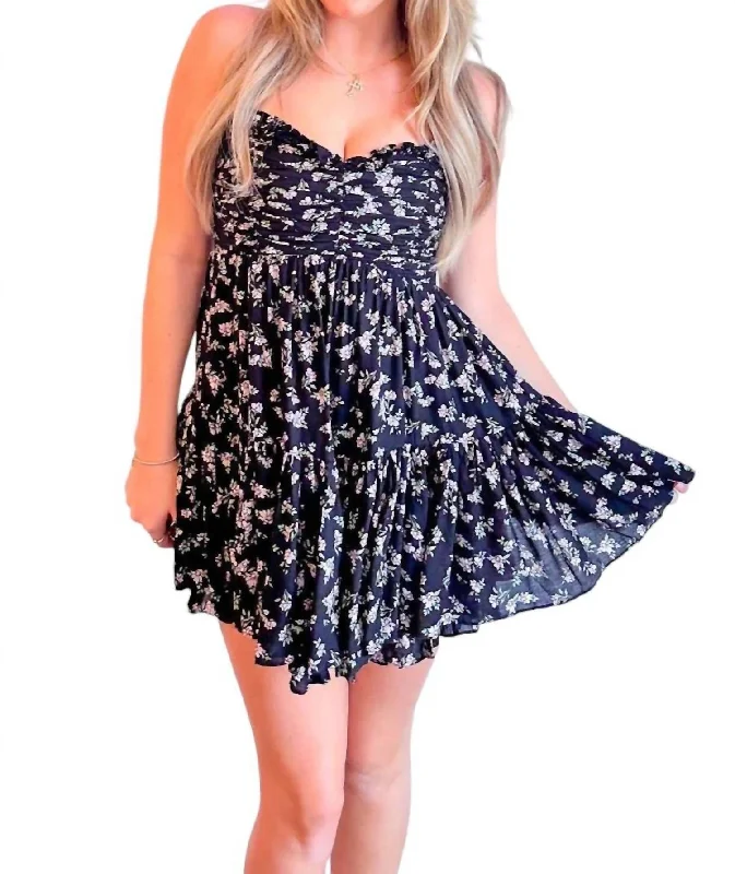 Elysia Mini Dress In Floral