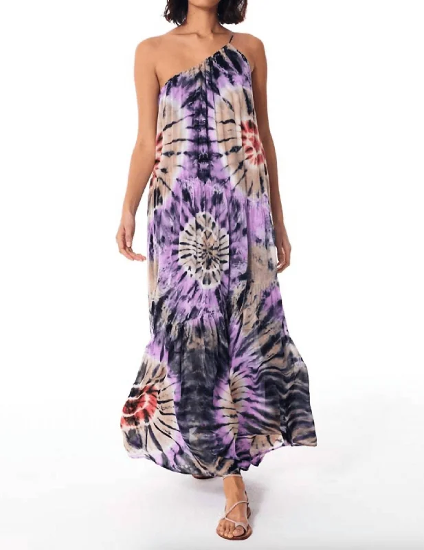 Kiana Maxi Dress In African Violet