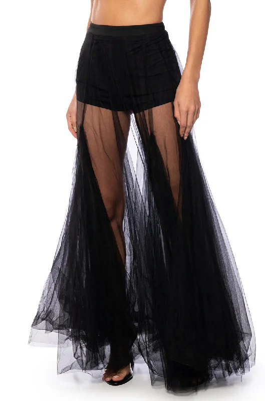 MY ALL MAXI TULLE SKIRT