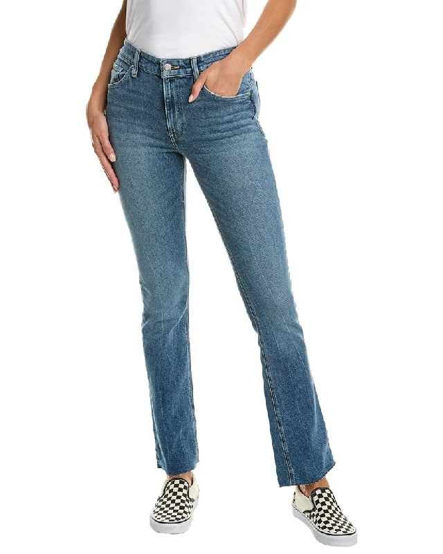 HUDSON Jeans Barbara Starfish High-Rise Baby Bootcut Jean