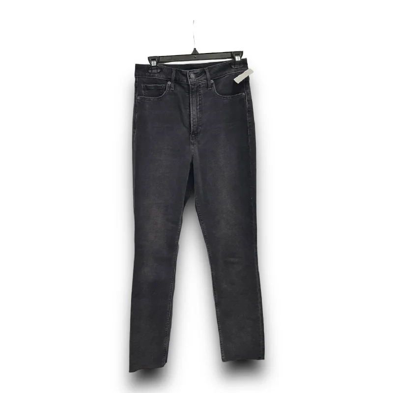 Jeans Straight By Gap In Black, Size: 6