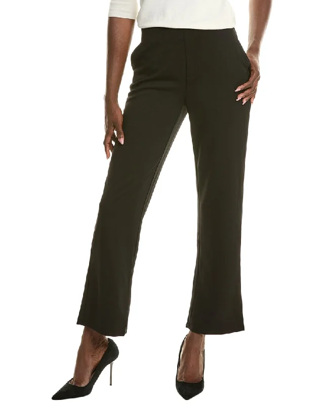 T Tahari Double Knit Pull On Wide Leg Ankle Ponte