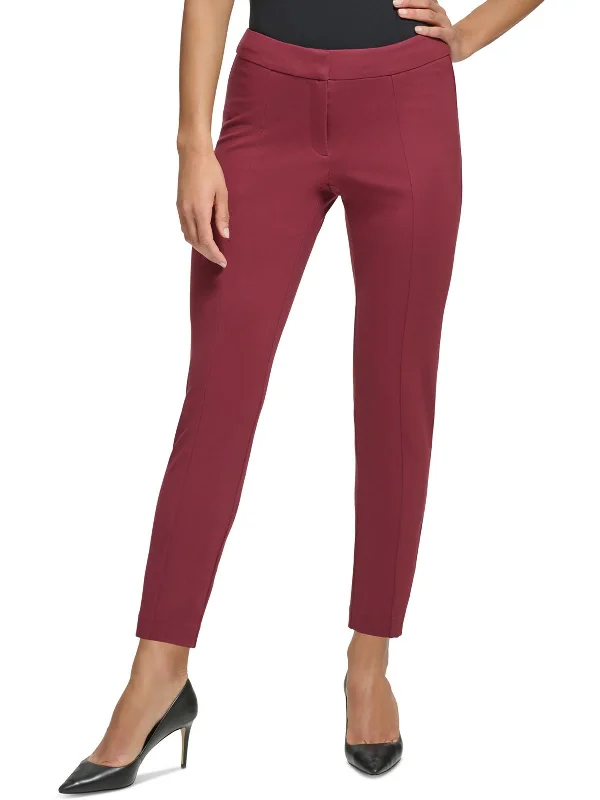 Womens Low Rise Business Skinny Pants