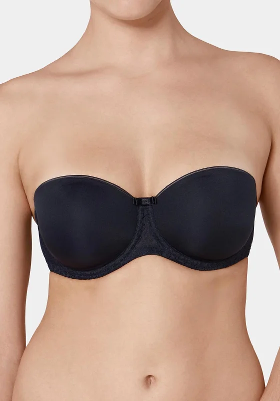 Triumph Beauty Full Essential Strapless Bra, Black