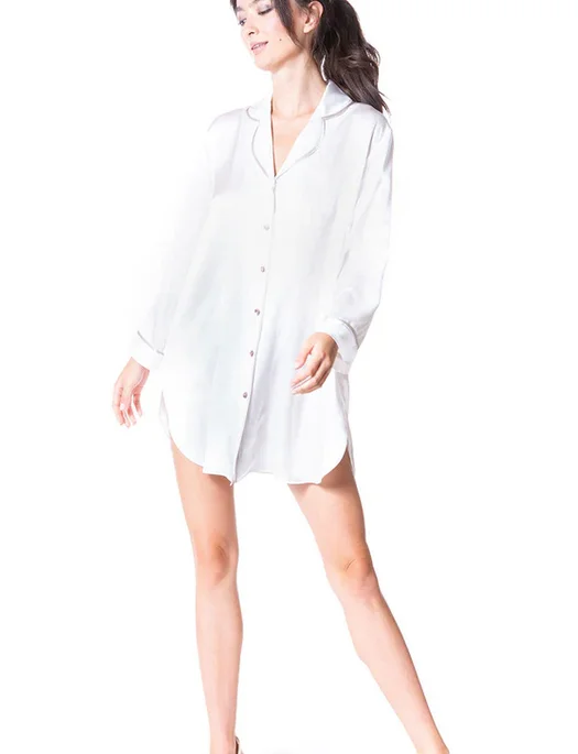 Christine Chloe Silk Sleepshirt